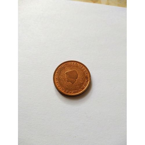 Lot De 2 Pièces De 2 Centimes D'euro Espagne 2000 Et Pays Bas 2000