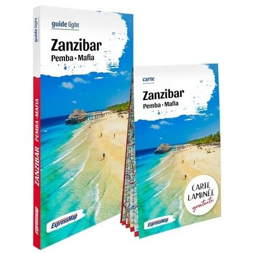 Zanzibar - Pemba, Mafia - Avec 1 Carte Laminée 1/150 000