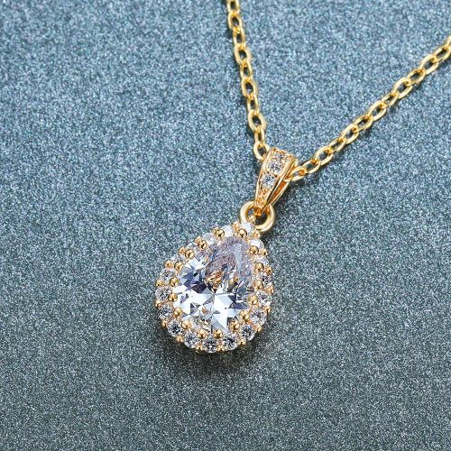 Collier En Diamant Blanc Lfv1184