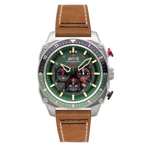 Montre Homme Avi-8 Hawker Hunter Dual Time Chronograph Quartz - Av-4100-01