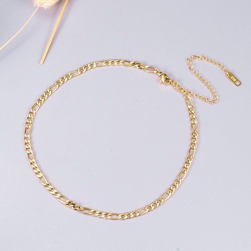 Collier Creux Collier Rose Plaqué Or Collier Lfv1599