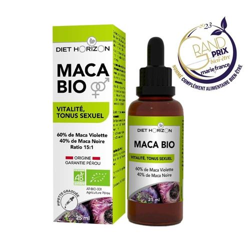 Maca Liquide 25ml Diet Horizon Bio 