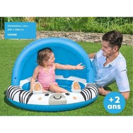 Piscine gonflable carrée bébé Bestway Baignoire FLUO 86x86x25cm