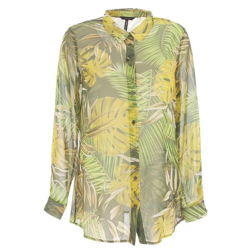 Chemise Manches Longues Guess Ls Clouis Shirt Vert