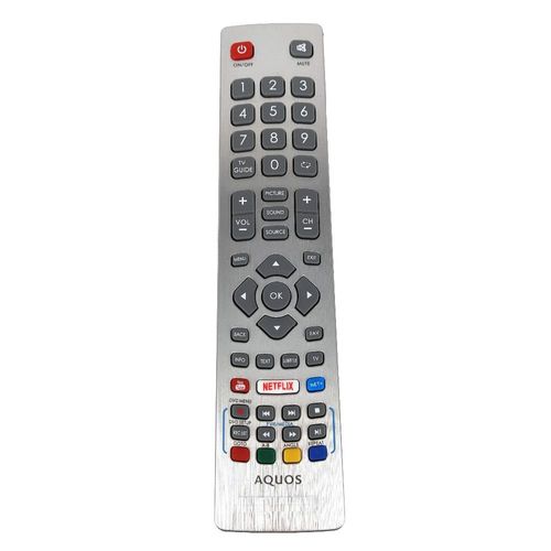 Télécommande Sharp AQUOS RMC0115 DH1901091551 LED intelligente