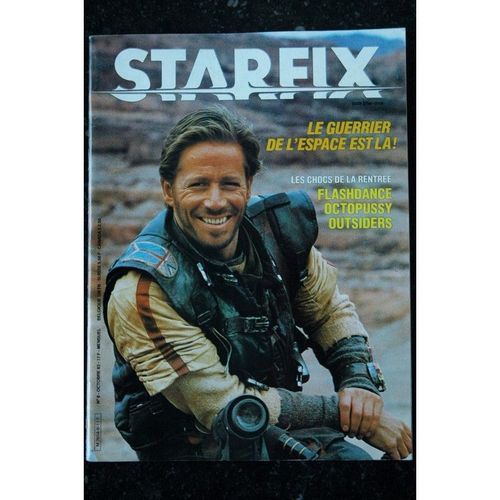 Starfix 008 1983 Le Guerrier De L'espace Flashdance Octopussy Bd Starfix