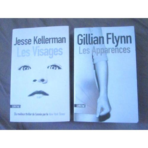 Lot De 2 Livres Polar / Thriller : "Les Visages" De Jesse Kellerman Et "Les Apparences" De Gilian Flynn