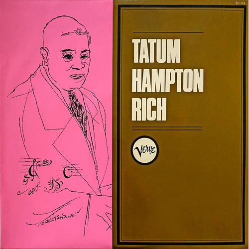 Album Jazz - Disque Vinyle 33 Tours "Tatum-Hampton-Rich" - Par The Hampton-Tatum-Rich Trio - Enregistrement Us Par Mgm - Distribution France Par Verve - 511 114 Gu - Usa - 1975 - Parfait État.