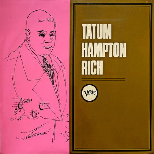 Album Jazz - Disque Vinyle 33 Tours "Tatum-Hampton-Rich" - Par The Hampton-Tatum-Rich Trio - Enregistrement Us Par Mgm - Distribution France Par Verve - 511 114 Gu - Usa - 1975 - Parfait État.