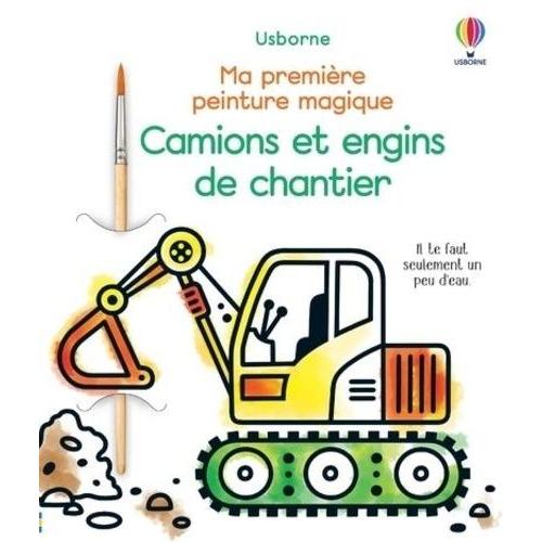 Camions Et Engins De Chantier - Avec Un Pinceau