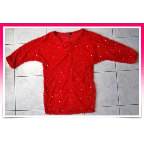 Pull Léger Rouge - Taille Xl