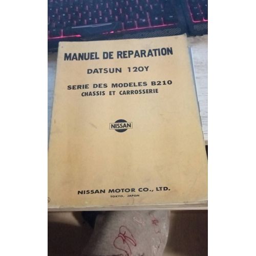Manuel De Réparation Datsun 120y Série De Modèles B210 Châssis Et Carrosserie 