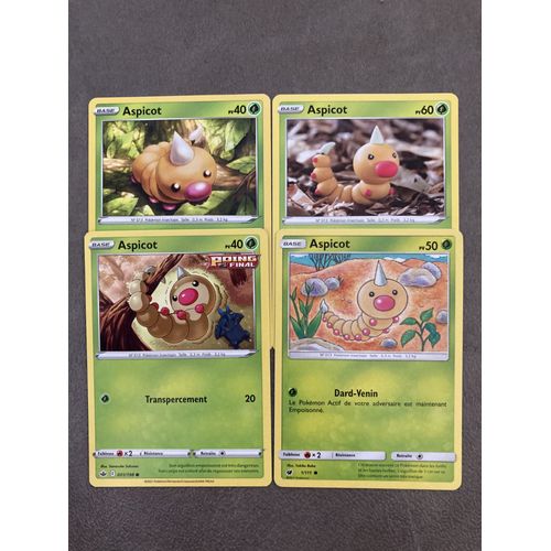 (3094) 4x Aspicot (Pokemon)