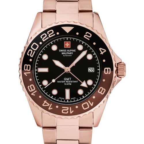 Mens Watch Swiss Alpine Military 7052.1164, Quartz, 42mm, 10atm
