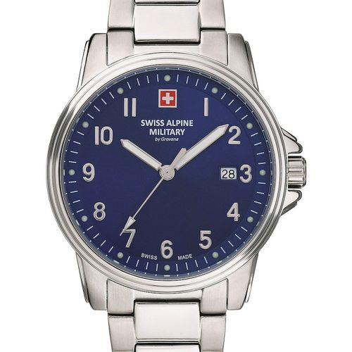Mens Watch Swiss Alpine Military 7011.1135, Quartz, 40mm, 10atm