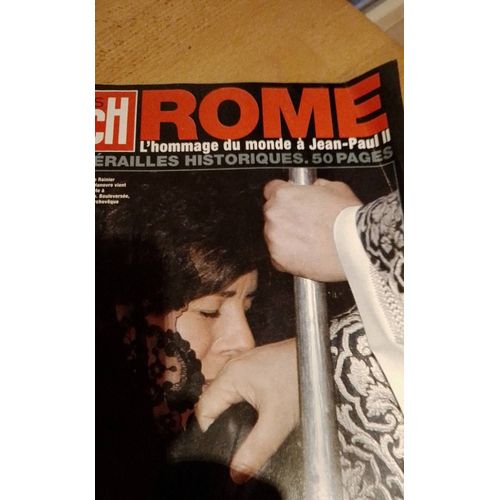 Magasine Paris Match 2005 Jean Paul Ii 