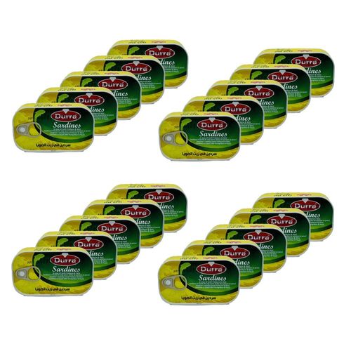 Lot 20x Sardine À L'huile De Soja - Boîte 125g