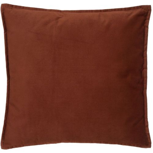 Coussin Déhoussable "Lilou" 55x55cm Terracotta
