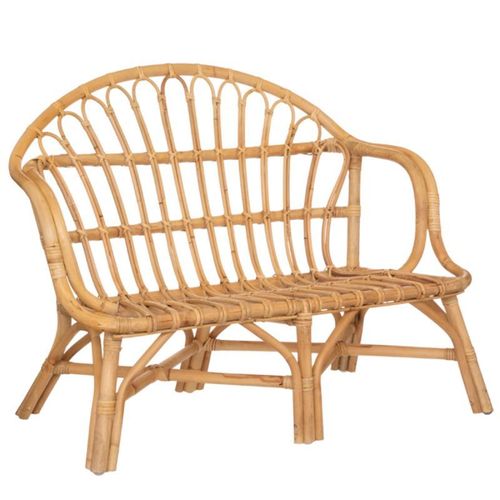Banc Pour Enfant En Rotin "Milyano" 79cm Beige