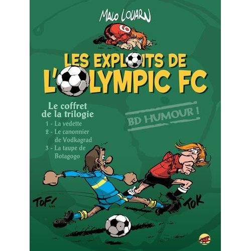 Les Exploits De L'olympic F.C. - Coffret En 4 Volumes : Tome 1, La Vedette - Tome 2, Le Canonnier De Vodkagrad - Tome 3, La Taupe De Botagogo - Le Book