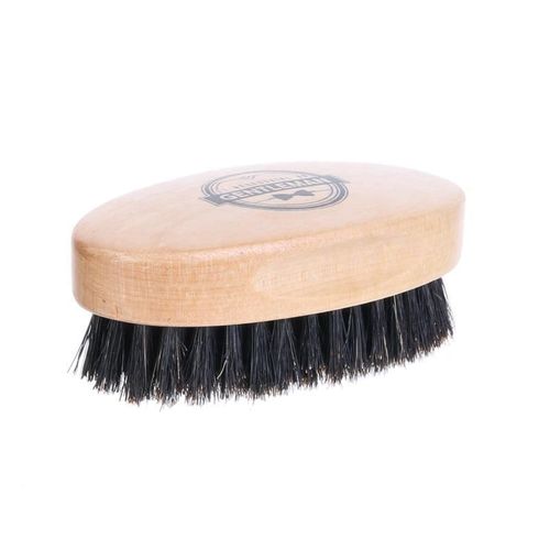 Brosse à Barbe en Bois "Gentleman" 9cm Beige