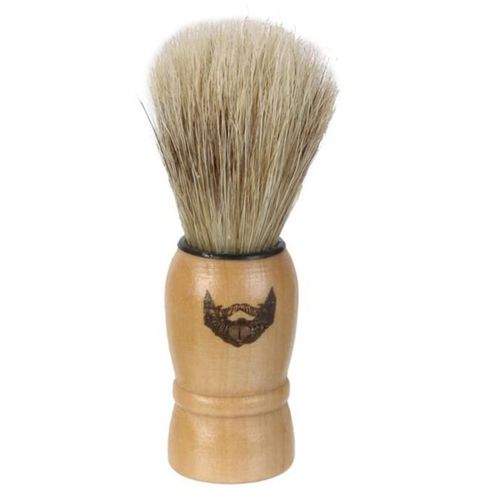 Blaireau de Rasage en Bois "Homme" 10cm Beige
