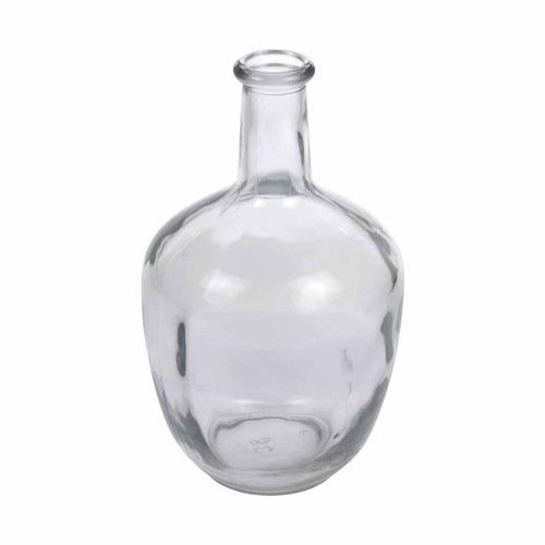 Paris Prix - Vase Déco En Verre "jarre" 30cm Transparent