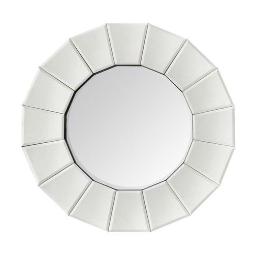 Paris Prix - Miroir Mural Design "amun" 60cm Argent