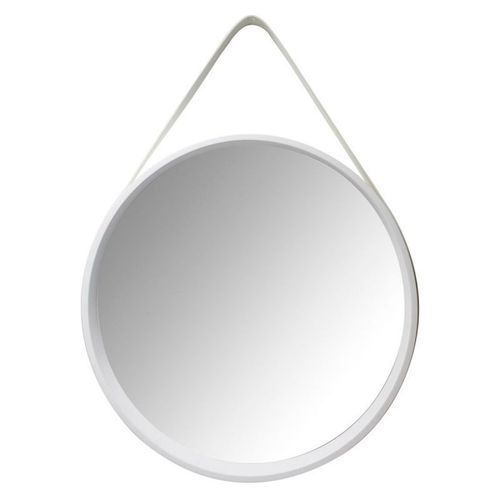 Paris Prix - Miroir Mural Rond "ultima" 49cm Blanc