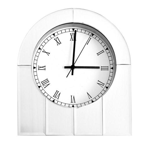 Paris Prix - Horloge à Poser Déco "osiris" 36cm Argent