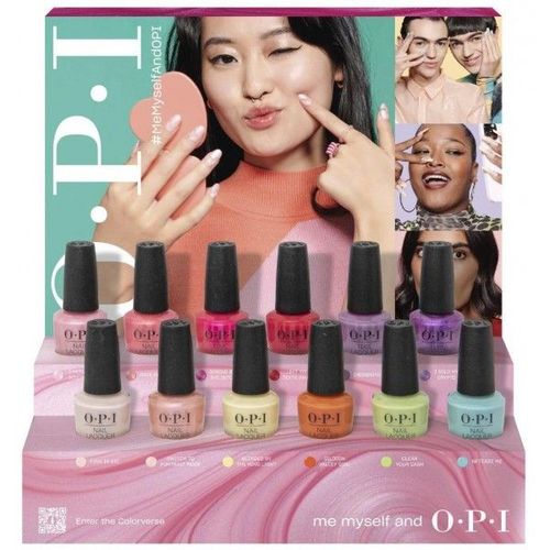 Présentoir 12 Vernis Collection Limitée Me Myself & Opi 