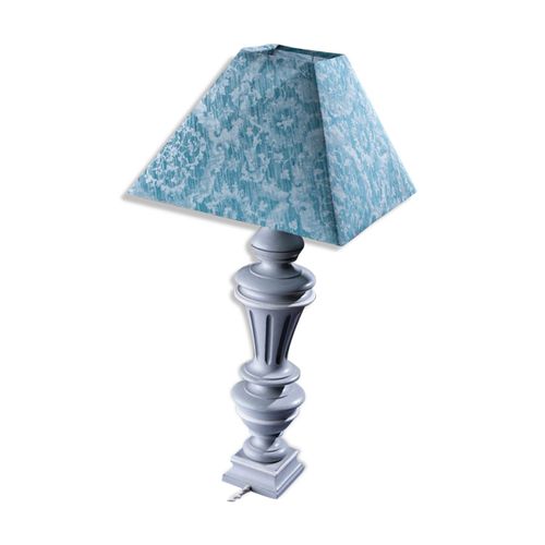 Lampe Style Gustavien Gris