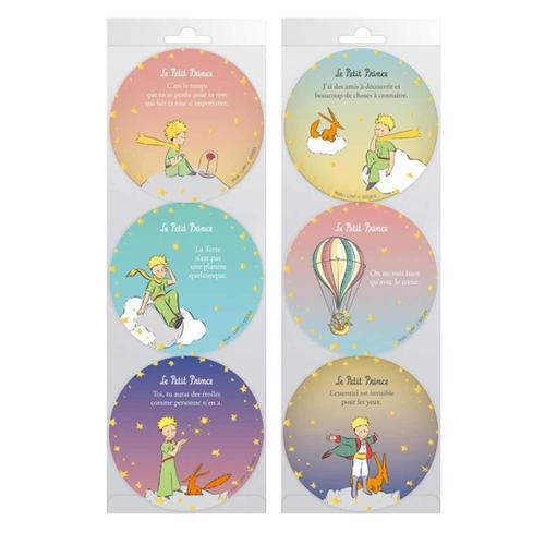 Set De 6 Sous-Verre Ronds Le Petit Prince