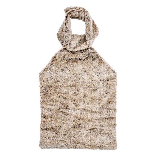 Paris Prix - Couverture Dorsale "micro-ondable" 37cm Marron