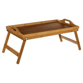 Plateau Tv & Petit Déjeuner "Bambou" 50cm Naturel