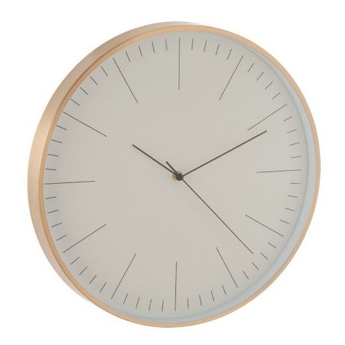 Paris Prix - Horloge Murale Design Ronde "gerbert" 41cm Or