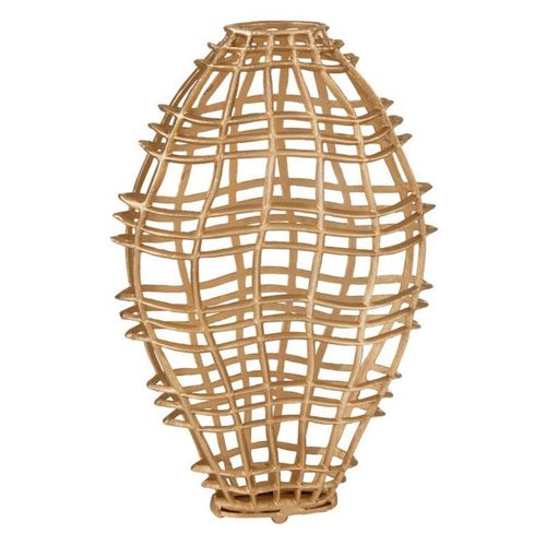 Paris Prix - Vase Design "barres Décoratives" 82cm Or