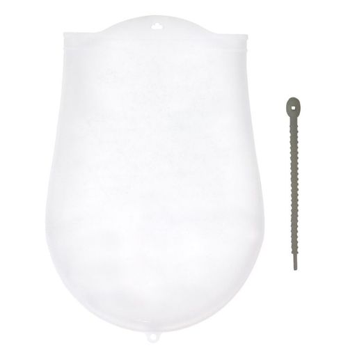 Paris Prix - Sac De Pétrissage Silicone "Pain" 31cm Transparent