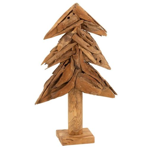 Paris Prix - Arbre Déco "morceaux Bois" 80cm Naturel