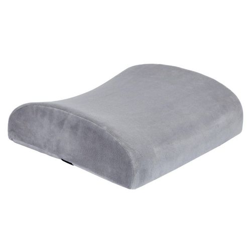 Paris Prix - Coussin Support "mémoire De Forme" 34cm Gris