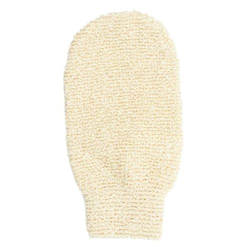 Paris Prix - Gant Exfoliant Pour La Peau "jute" 21cm Naturel