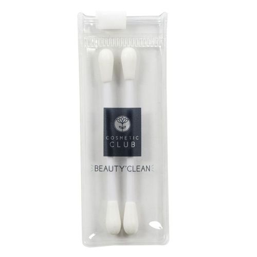 Paris Prix - Lot De 2 Bâtonnets Silicone "maquillage" 7cm Blanc