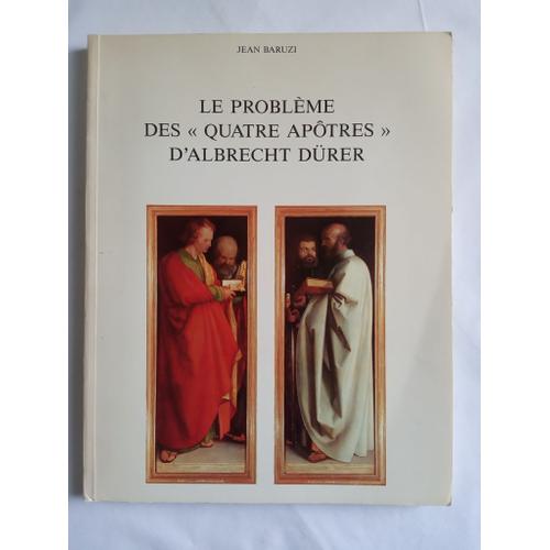 Le Problème Des "Quatre Apôtres" D'albrecht Dürer