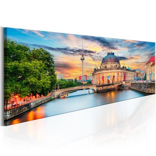 Paris Prix - Tableau Imprimé "berlin : Museum Island" 50 X 150 Cm