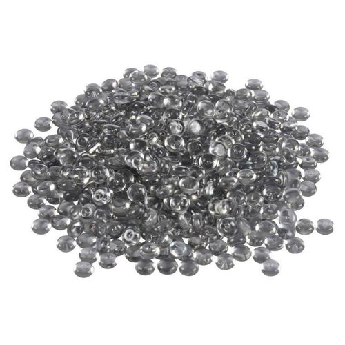 Paris Prix - Perles De Pluie Décoratives "translucide" 110g Gris