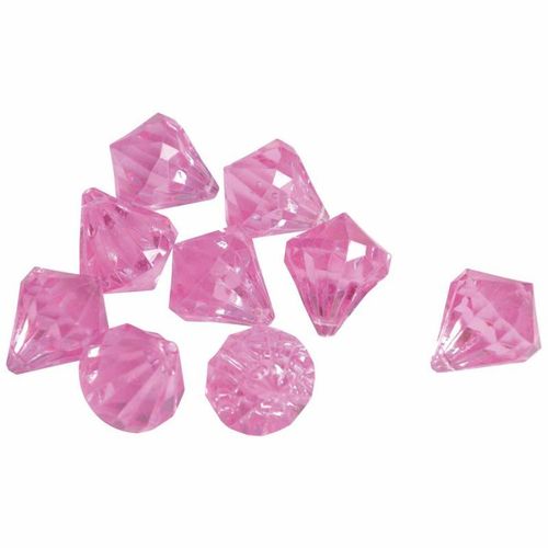 Paris Prix - Pierres Déco "diamants" 100gr Rose