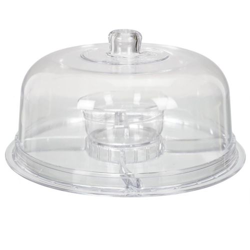 Paris Prix - Présentoir Multifonction "4 En 1" 30cm Transparent