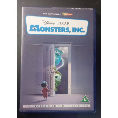 Monsters, Inc. Walt Disney, Studio Pixar. Double Dvd En Anglais 