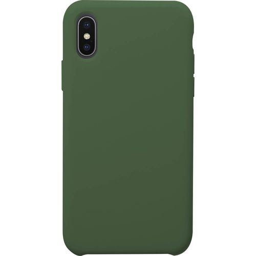Coque Silicone Softtouch Verte Pour Iphone Xs Max Bigben