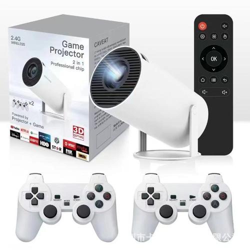 Nouvelle version de jeu projecteur hy300 / p30 / hy320 4K Android 11 HD Home console de jeu